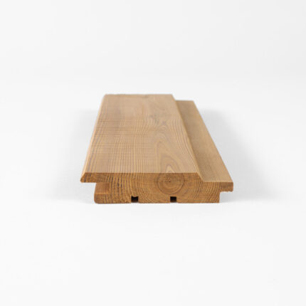 ThermoWood Cladding Profile T-1 close-up – durable thermo-treated timber board