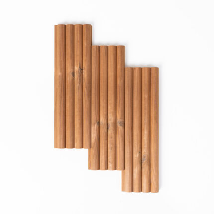 ThermoWood Cladding Board T-12 – Profile T-12 overview, 19x90 mm facade board