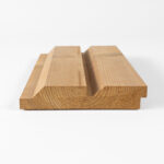 ThermoWood Cladding Profile T-7 close-up view – durable 26x140 mm thermo-treated timber board
