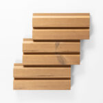 ThermoWood Cladding Board T-7 – Profile T-7 overview, 26x140 mm facade board