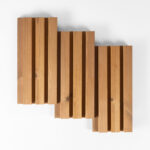 ThermoWood Cladding Board T-9 – Profile T-9 overview, 26x140 mm board for indoor and outdoor use
