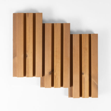 ThermoWood Cladding Board T-9 – Profile T-9 overview, 26x140 mm board for indoor and outdoor use
