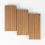 ThermoWood Decking Board T-2 – Profile T-2 overview, terrace boards 26x115 mm and 26x140 mm