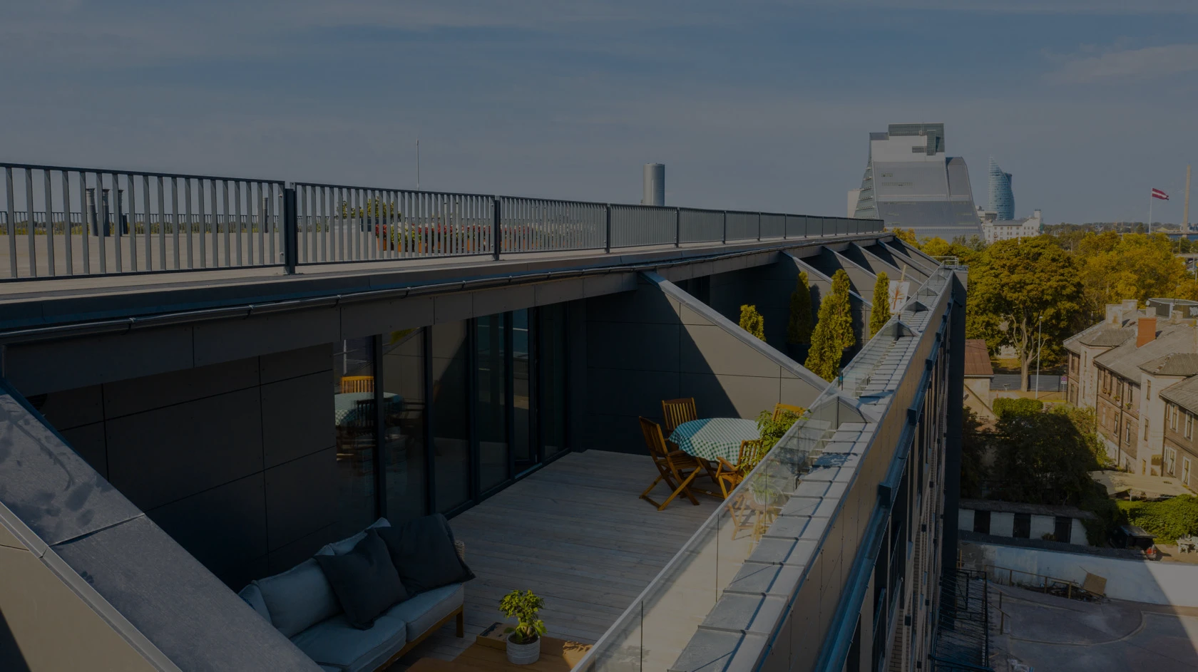 ThermoWood Decking banner – sustainable terrace boards for outdoor living spaces in Europe